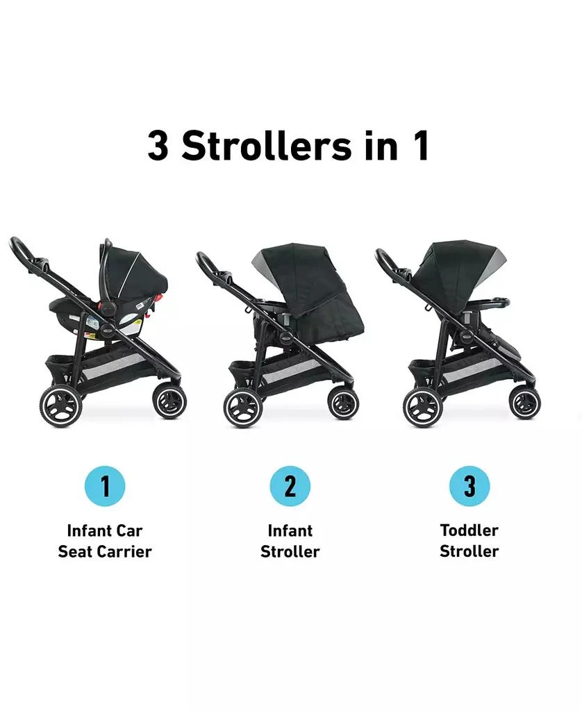 Graco Modes 3 Lite Platinum Travel System 6