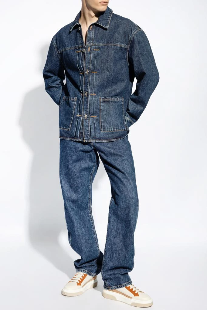 Salvatore Ferragamo Denim jacket by FERRAGAMO 2
