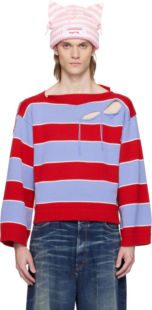CHARLES JEFFREY LOVERBOY ストライプ長袖カットソー XS CHARLES JEFFREY LOVERBOY ストライプ長袖カットソー - メルカリ
