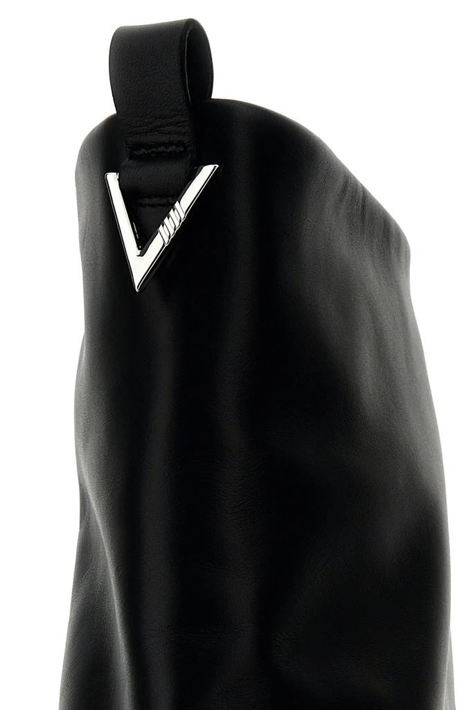 The Attico Black leather Robin boots 4