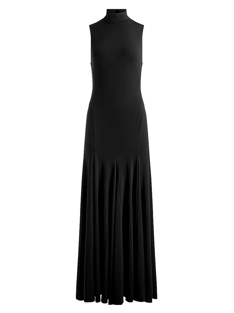 Augusta Open-Back Maxi Dress  On Sale Now with Up to 60% Off | Discover  Exclusive Deals & Savings at BeyondStyle  Authentic Alice + Olivia women's  apparel|open-back|fit &  flare|contemporary|solid|turtleneck|sleeveless|dresses|floor-length|Women's  ...