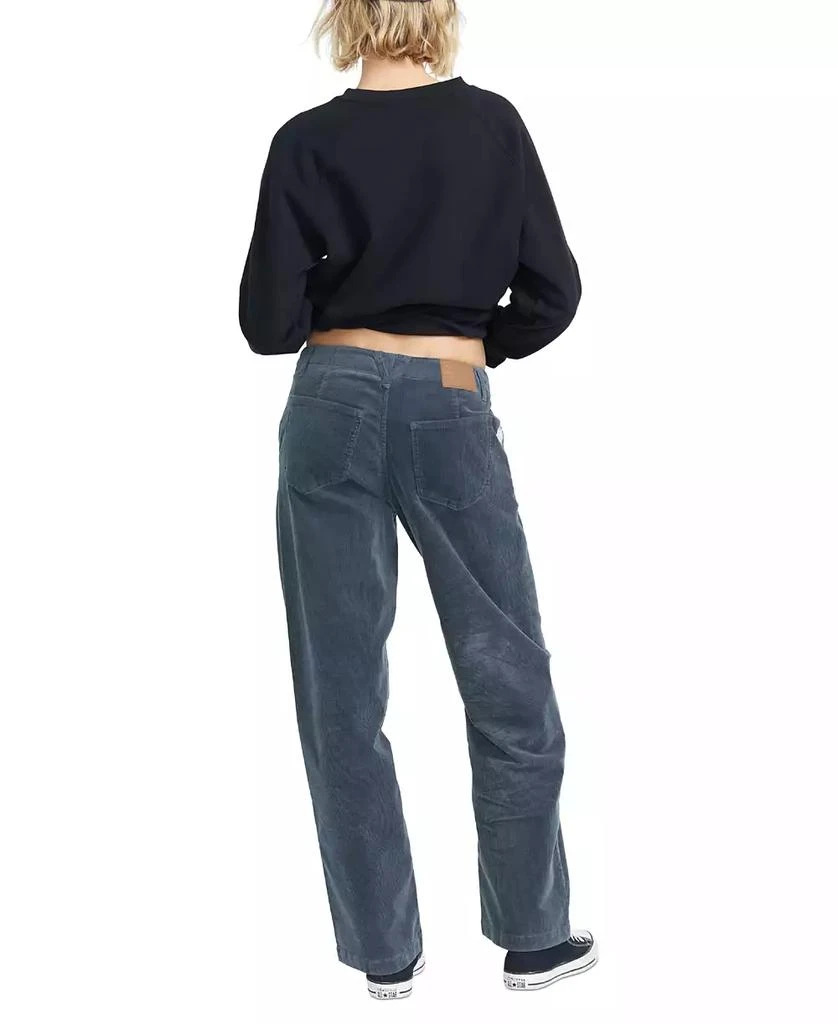 Volcom Juniors' 1991 Stoned Mid-Rise Corduroy Pants 2