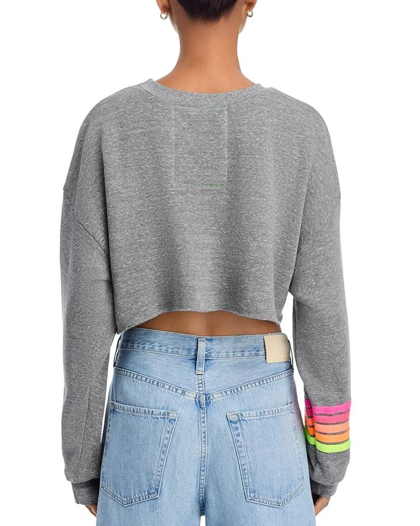 Aviator Nation Cropped Sweatshirt - Exclusive 3