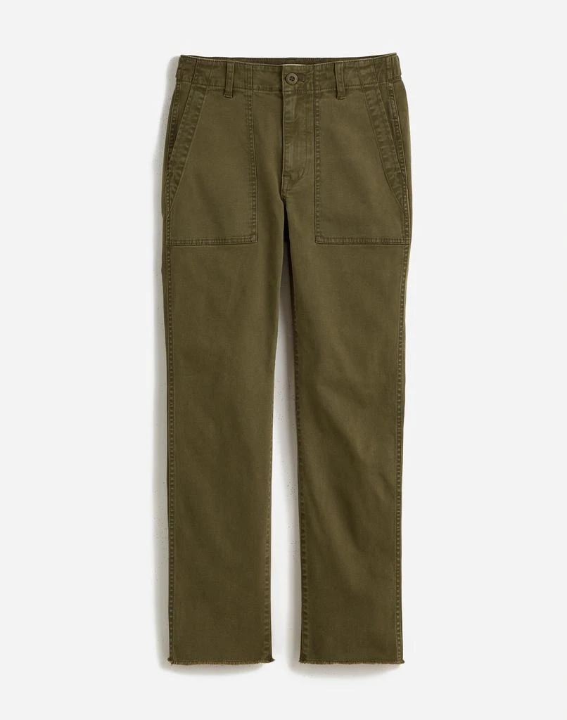 Madewell The Slim Straight Utility Pant in Garment Dye 6