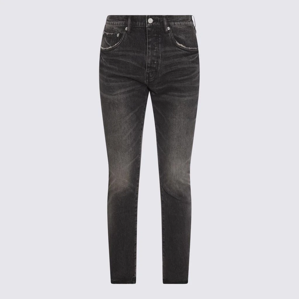 Purple Brand Purple Brand Dark Grey Skinny Tinted Jeans 1