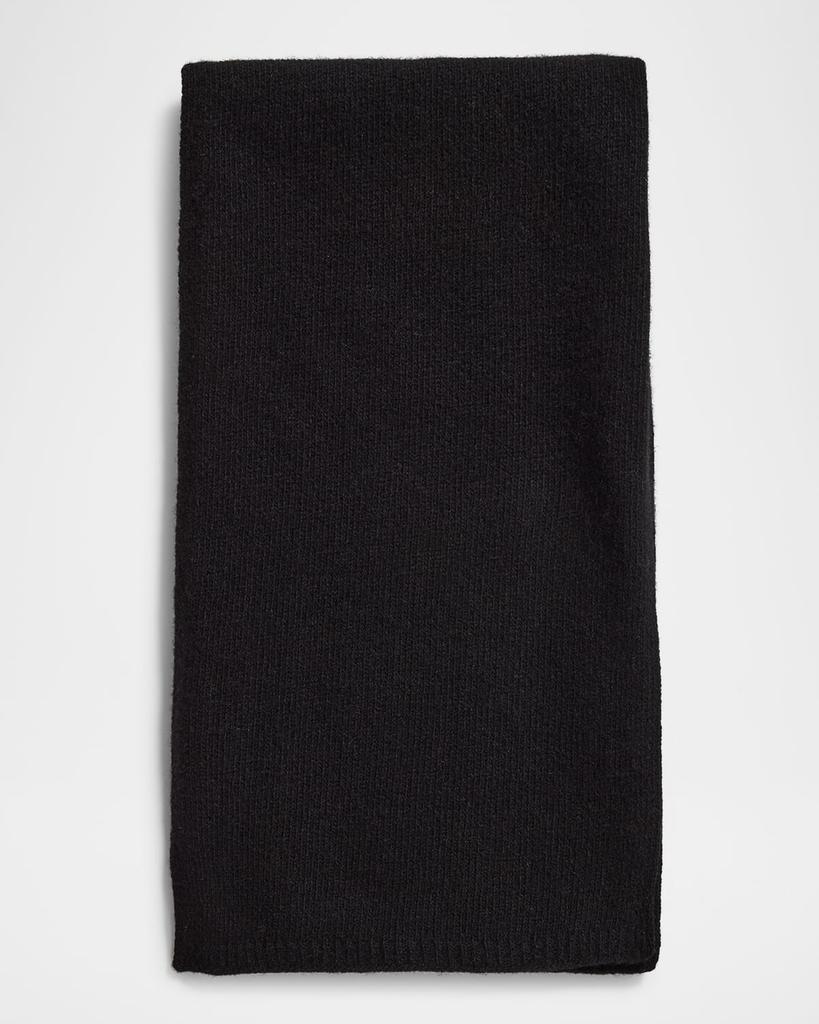 Carolyn Rowan Cashmere Scarf W/ Rolled Trim