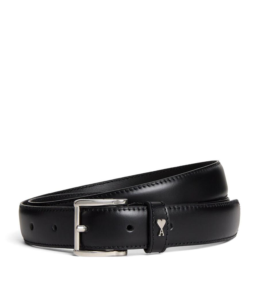 AMI Leather Paris Belt - Belts - BeyondStyle