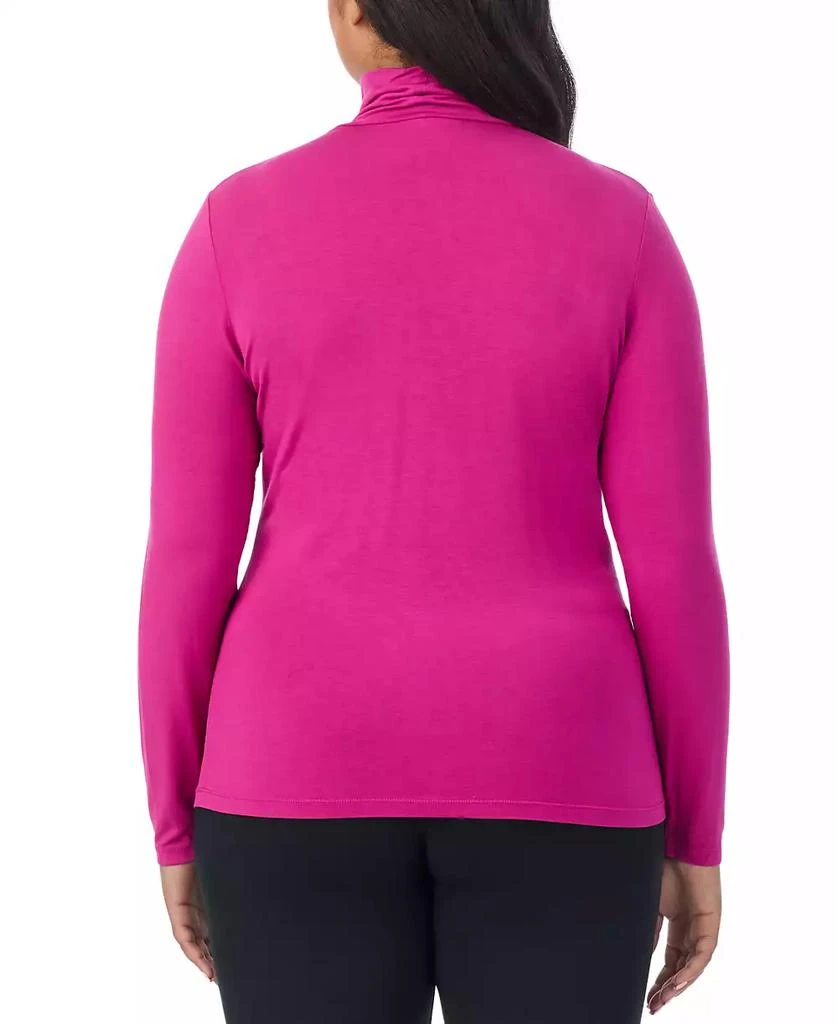 Cuddl Duds Plus Size Softwear Long-Sleeve Turtleneck Top 2