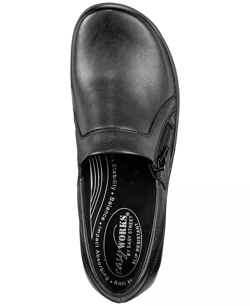 Easy Street Easy Works By Women's Bentley Slip Resistant Clogs 4
