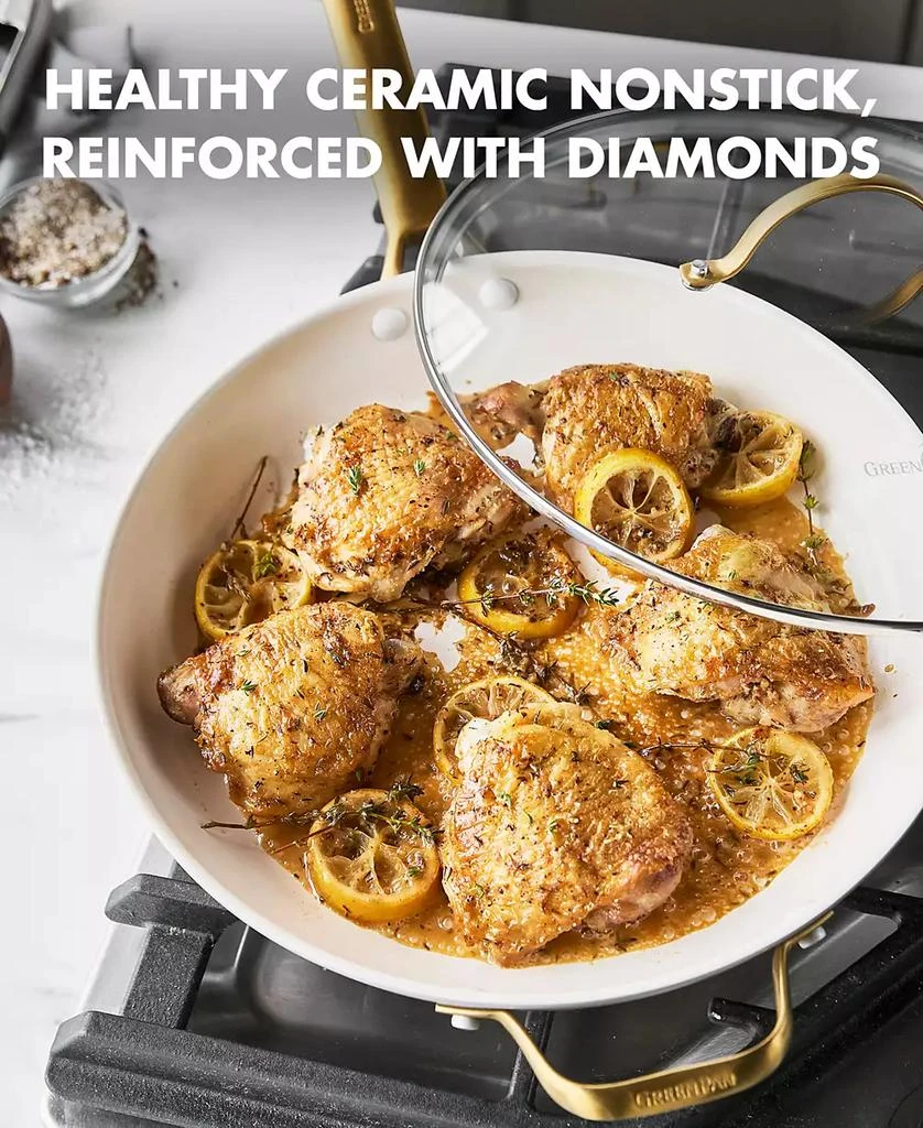 Greenpan Reserve Ceramic Nonstick 12" Frypan with Lid 2