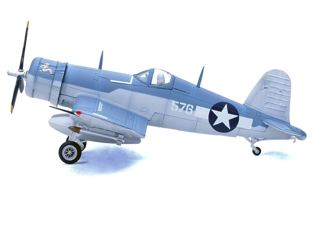 Legion Vought F4U-1A Corsair Fighter Marines Dream Capt. Edwin Olander VMF-214 Black Sheep Vella Lavella 1943 USMC 1/72 2