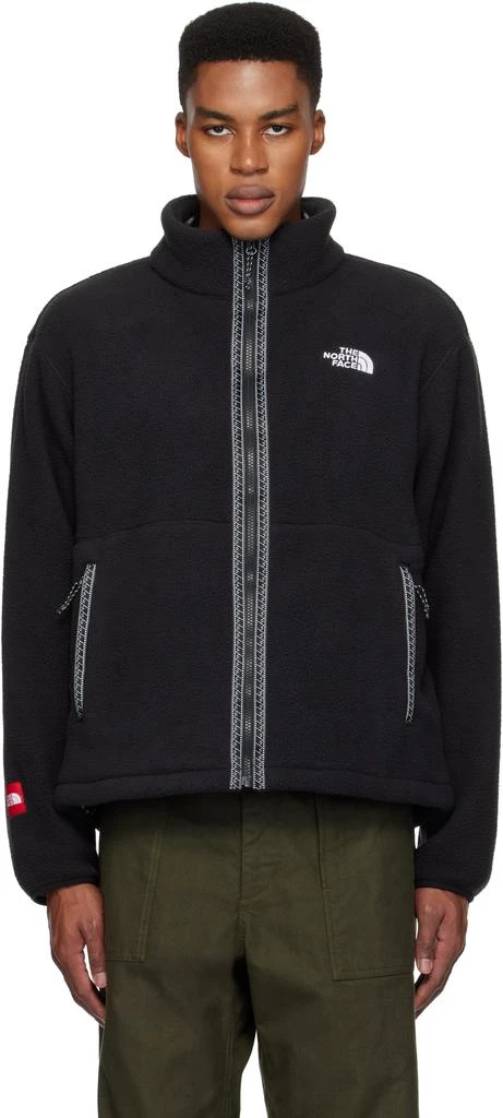 The North Face Black 'TNF' Fleeski Full-Zip Jacket 1