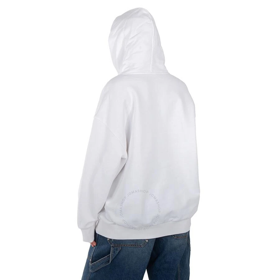 Stella McCartney White Cotton Bracelet-Print Hooded Sweatshirt 3