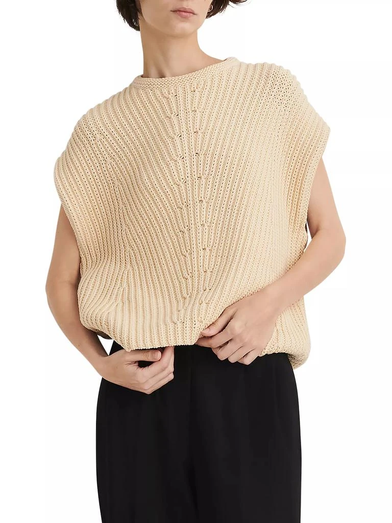Rag & Bone Shane Cotton-Blend Knit Vest 3