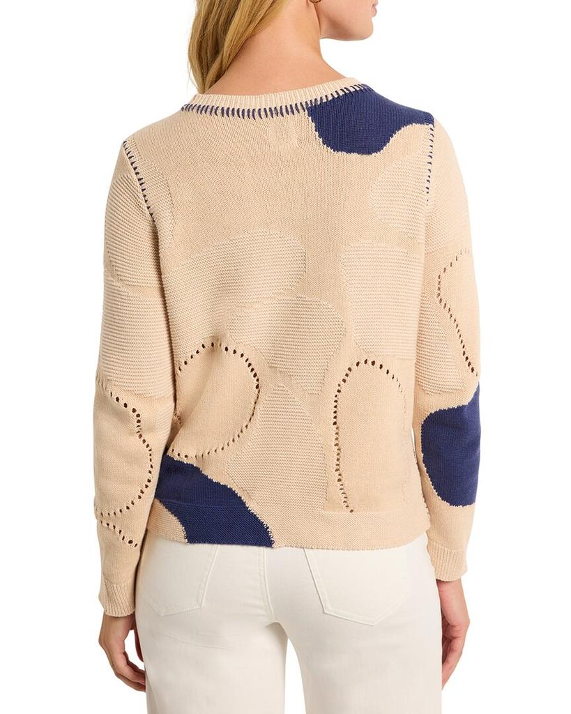 NIC+ZOE NIC + ZOE Placed Pebble Sweater