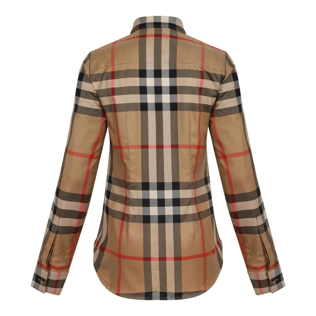 Burberry Burberry Long Sleeved Checked Shirt 2