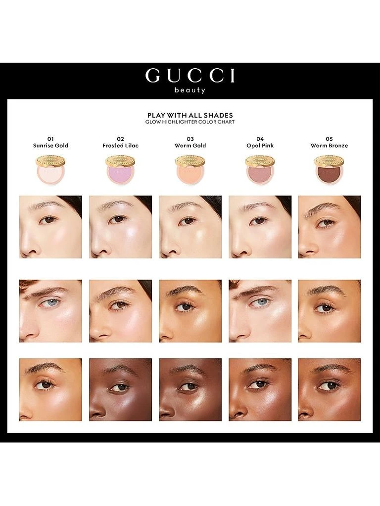 Gucci Gucci Glow Multi-Use Illuminating Gel-Powder Highlighter 9
