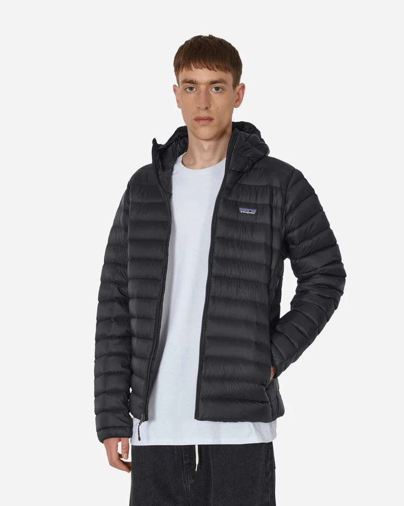 Patagonia Down Sweater Hooded Jacket Black