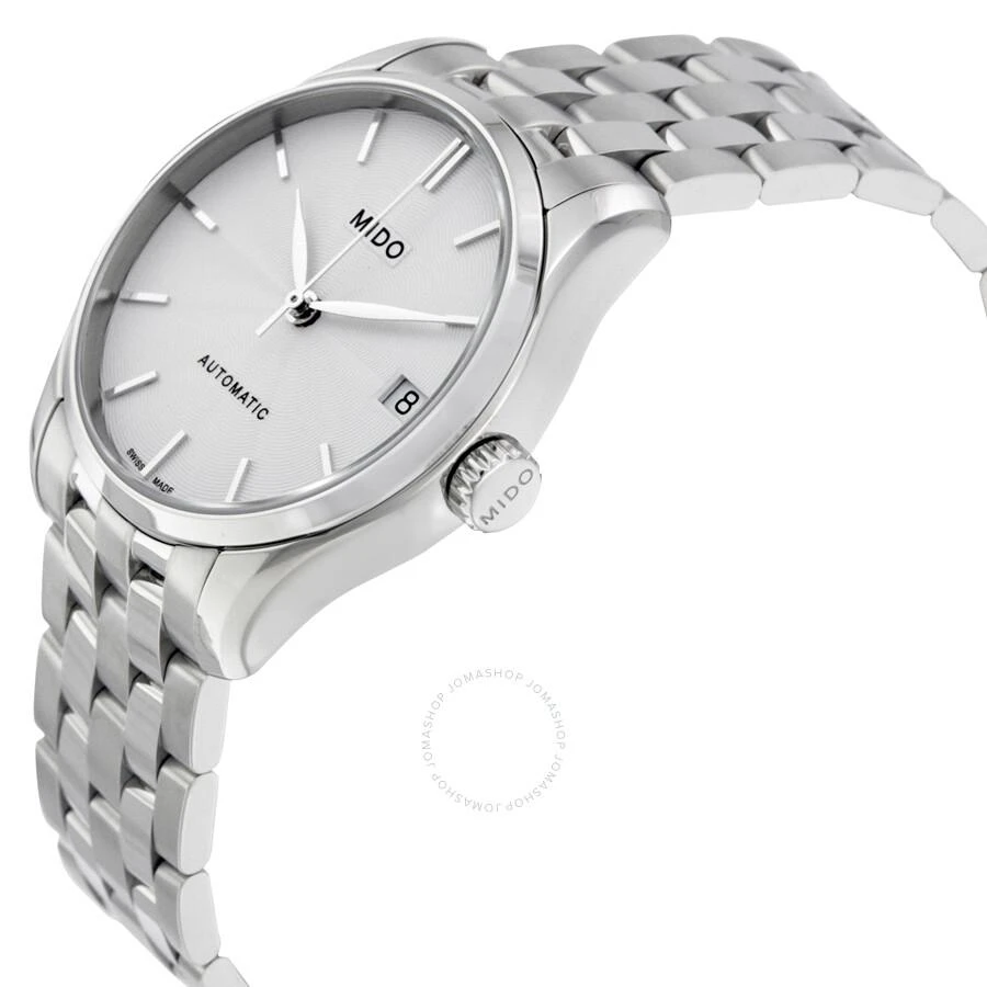 Mido Belluna II Automatic Silver Dial Ladies Watch M024.207.11.031.00 2