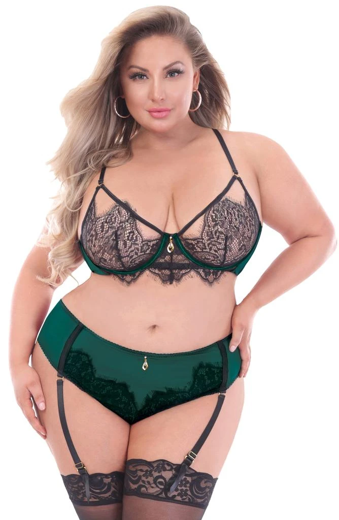 Seven ‘til Midnight Eyelash Lace Bra & Panties Set 5