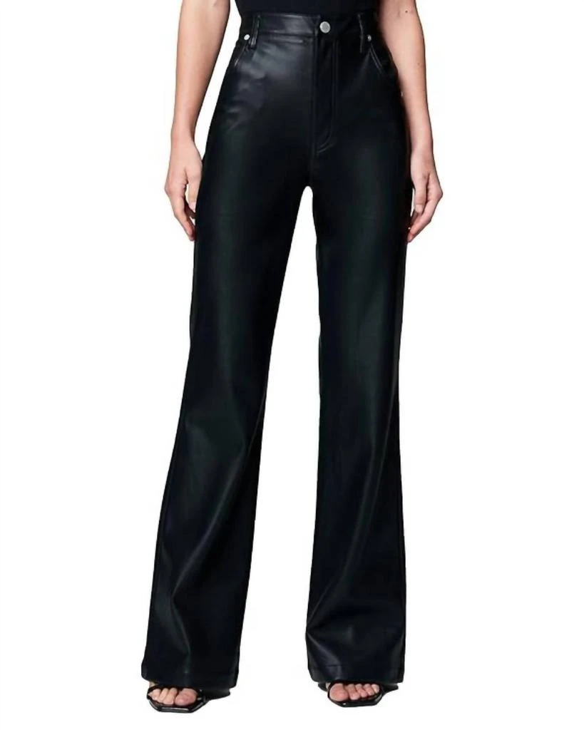Blank NYC Blanknyc - Vegan Leather High Rise Wide Leg Pant 1