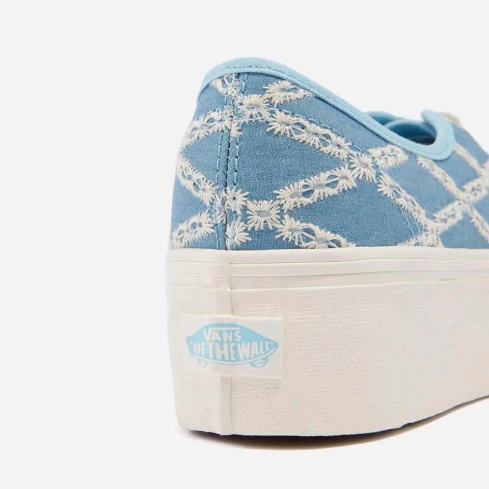 Vans VANS MIX AUTHENTIC STACKFORM DENIM TRAINERS 4