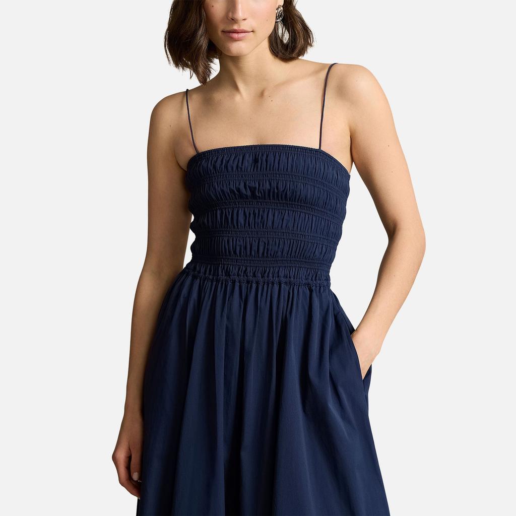 【送料 関税込】POLO RALPH LAUREN Ruffled taffeta midi dress 送料 関税込】POLO RALPH LAUREN Ruffled taffeta midi dress