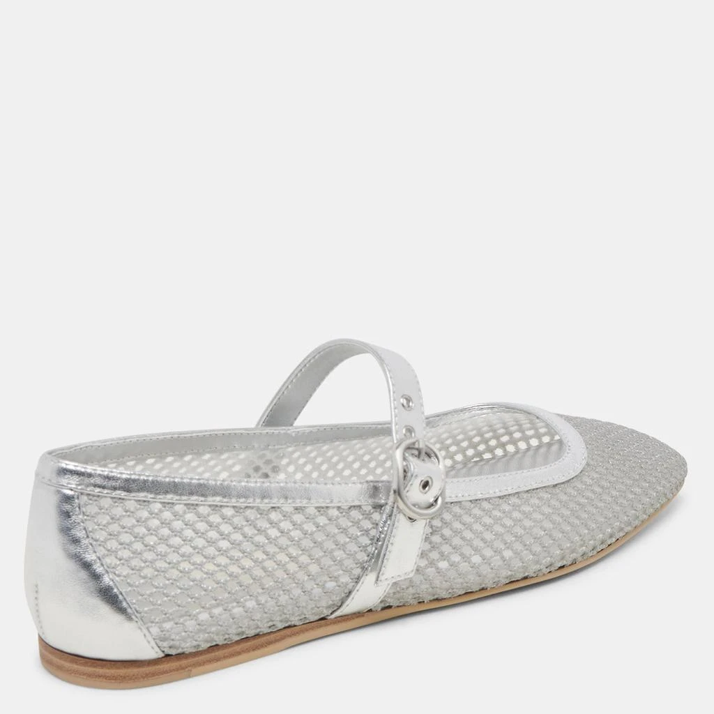 Dolce Vita Rodni Mesh Ballet Flats Creme Woven Mesh 3