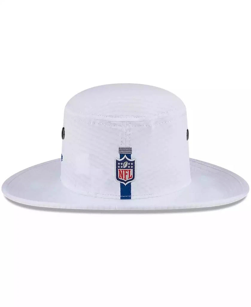 New Era Men's White Indianapolis Colts 2024 NFL Training Camp Panama Bucket Hat 3