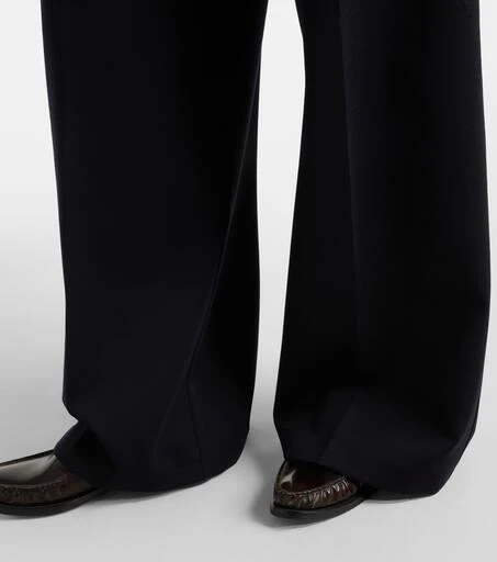 Max Mara Molo pleated wool and cotton-blend pants 5