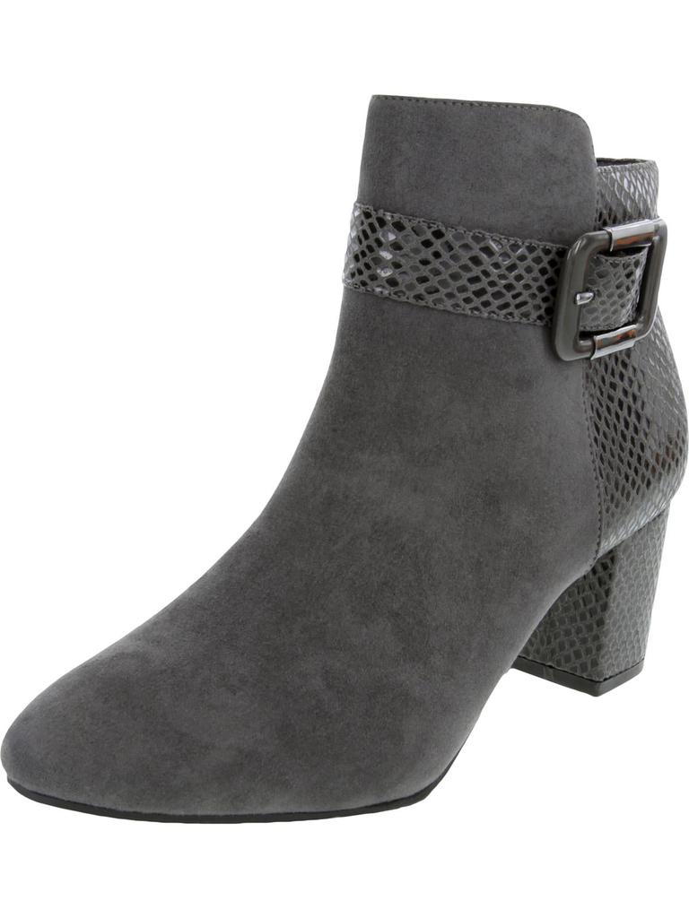 Karen Scott Ivyy Womens Zipper Padded Insole Ankle Boots