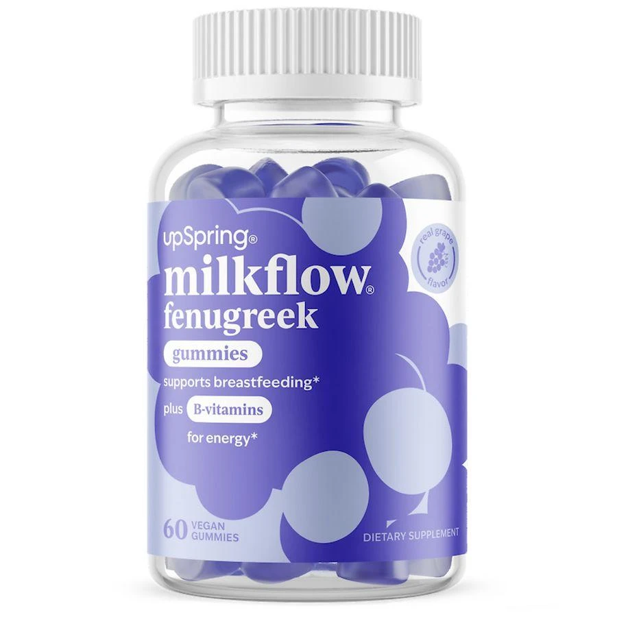 UpSpring Fenugreek Gummies Grape 1