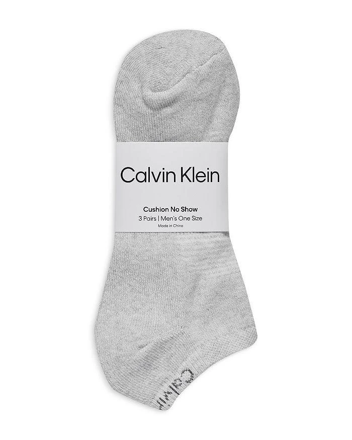 Calvin Klein Cushioned No Show Socks, Pack of 3