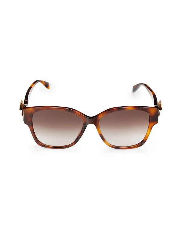 Alexander McQueen 56MM Rectangle Sunglasses 1