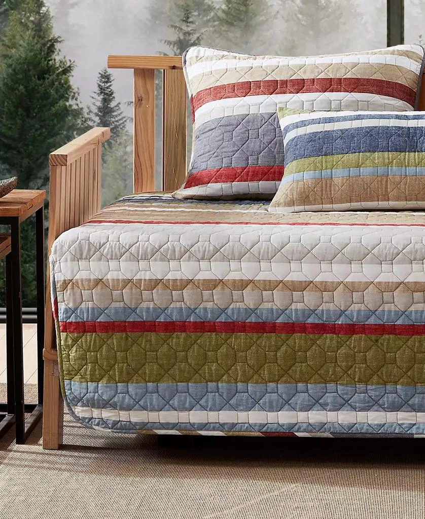 Eddie Bauer Ladder Stripe 4-Pc. Quilt Set 4