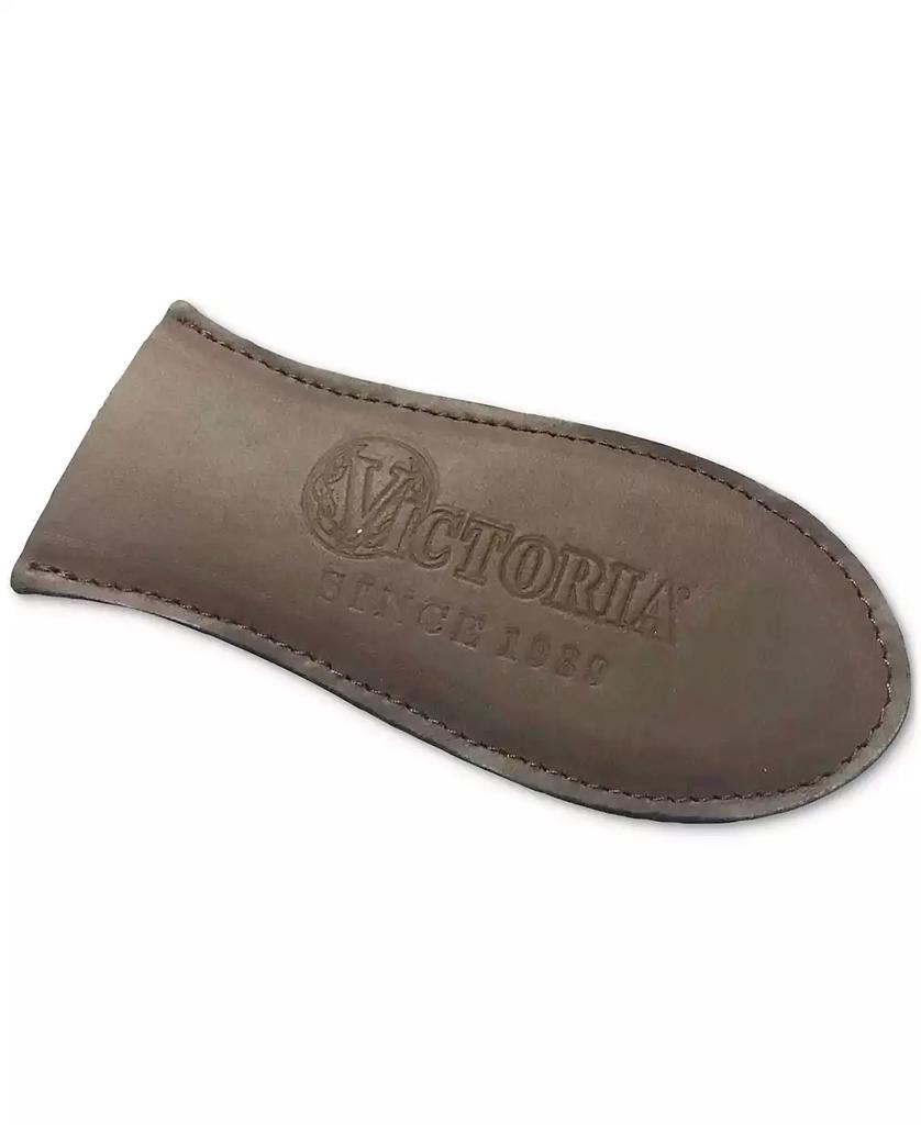 Victoria Small Leather Handle Holder