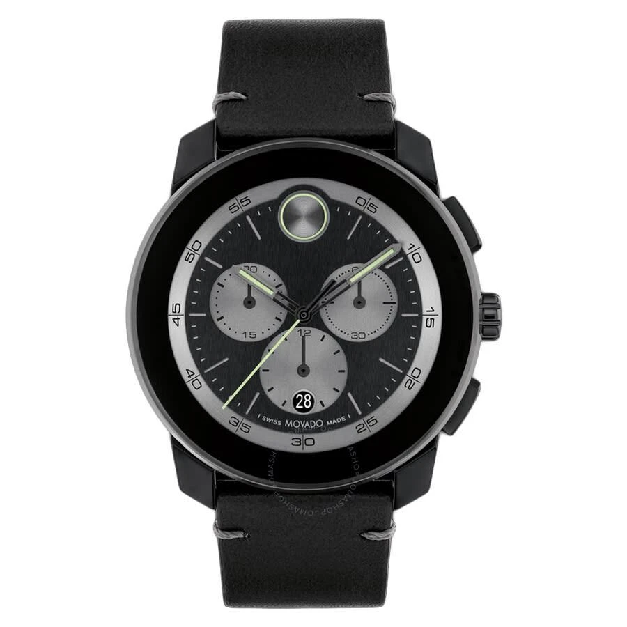 Movado Bold TR90 Chronograph Quartz Black Dial Men's Watch 3601092 1