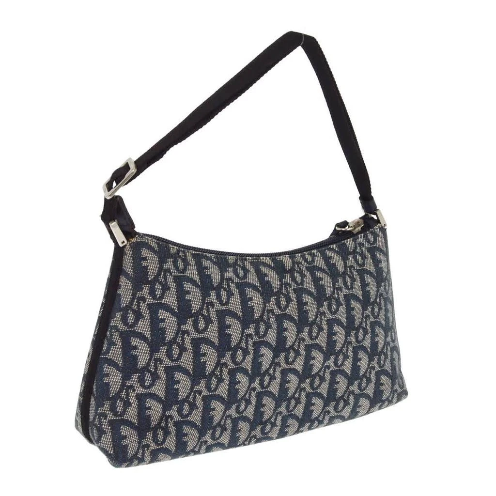 Dior Vintage Trotter Pochette Shoulder Bag Diorissimo Canvas Canvas Clutche 
Pouche Bag (Pre-Owned) 2