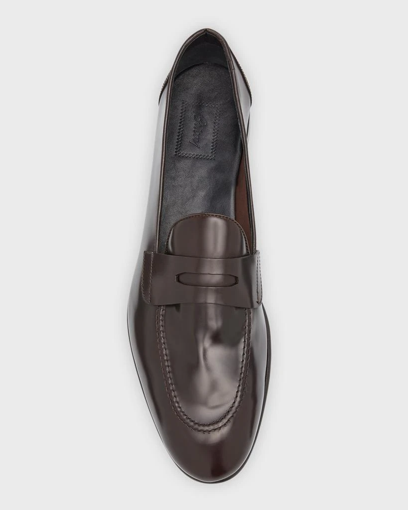 Brioni Men's Techno Horse Penny Loafers 6