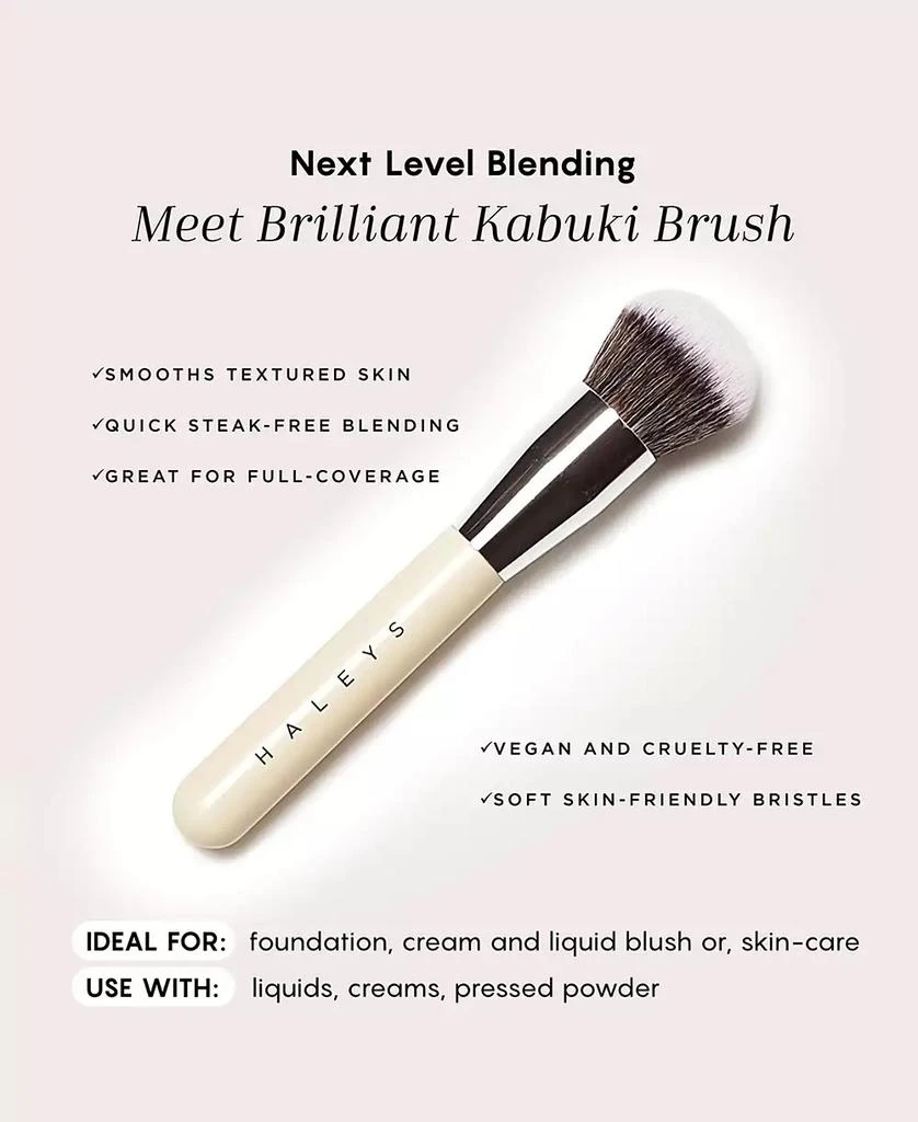 HALEYS Beauty Brilliant Kabuki Brush 5