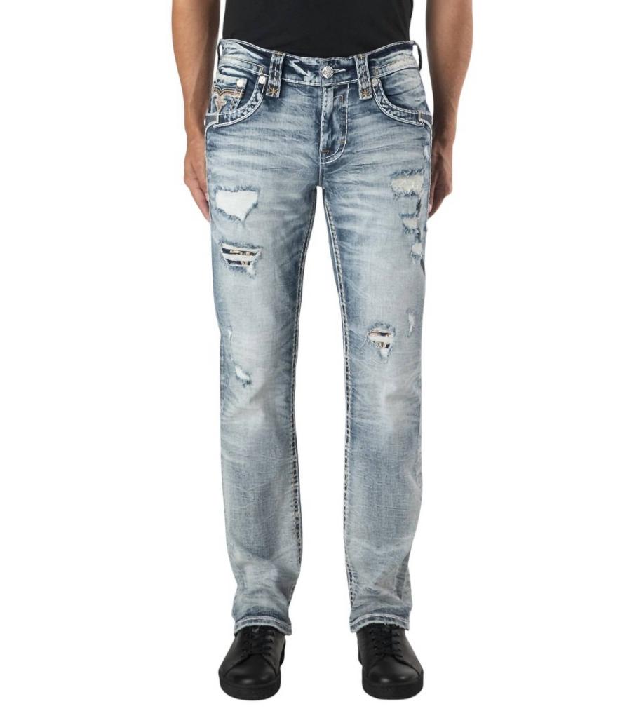 Rock Revival Rock Revival - Jerroll Stackable Straight-leg Jean - 32" Inseam