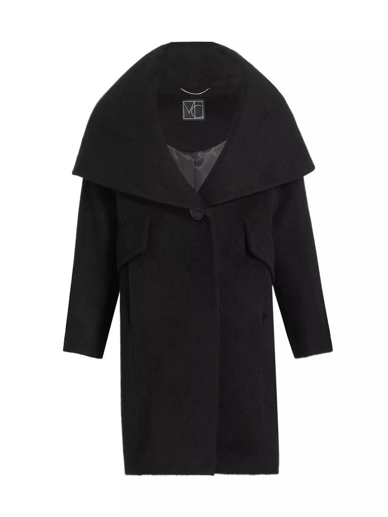 Mercer Collective Lori Cape-Hood Cocoon Coat 1
