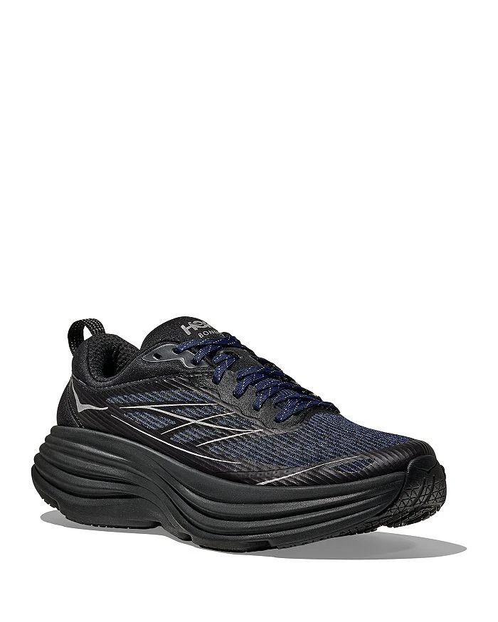 Hoka One One Men's Stealth/Tech Bondi 8 Caged Sneakers