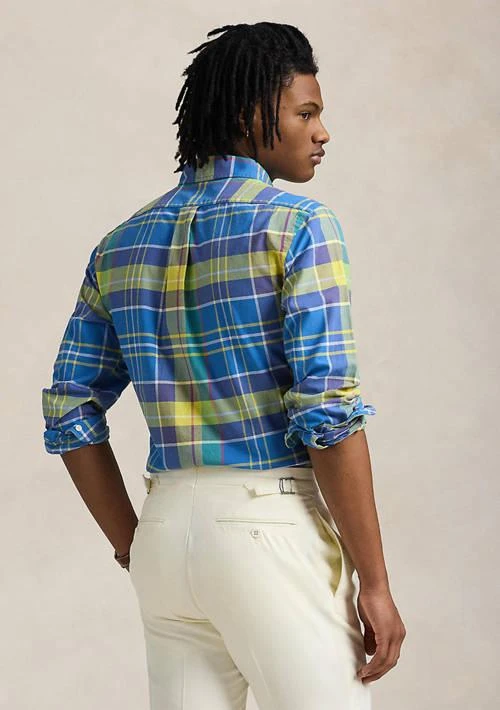 Ralph Lauren Classic Fit Plaid Oxford Shirt 2