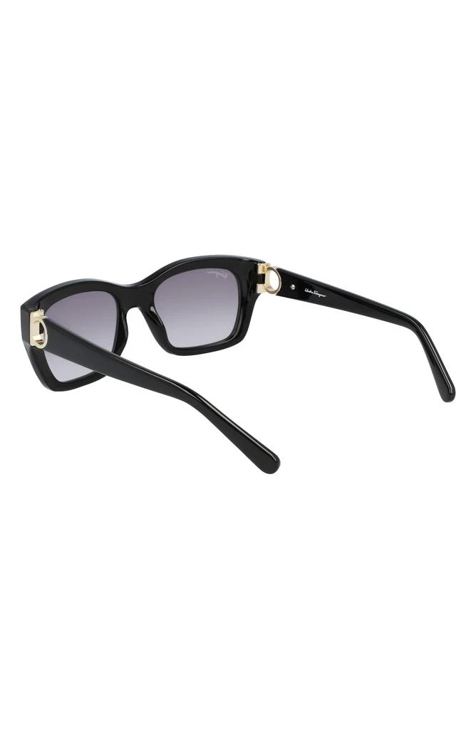 Salvatore Ferragamo 53mm Rectangular Sunglasses 4