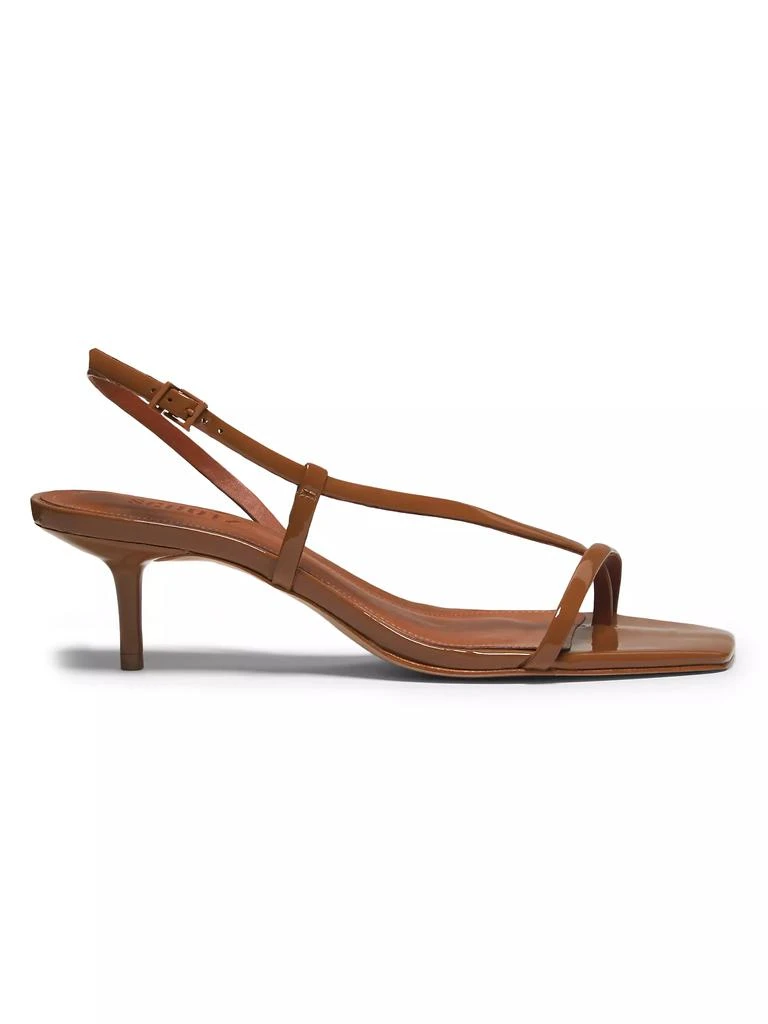 Schutz Heloise Patent Leather Sandals 1