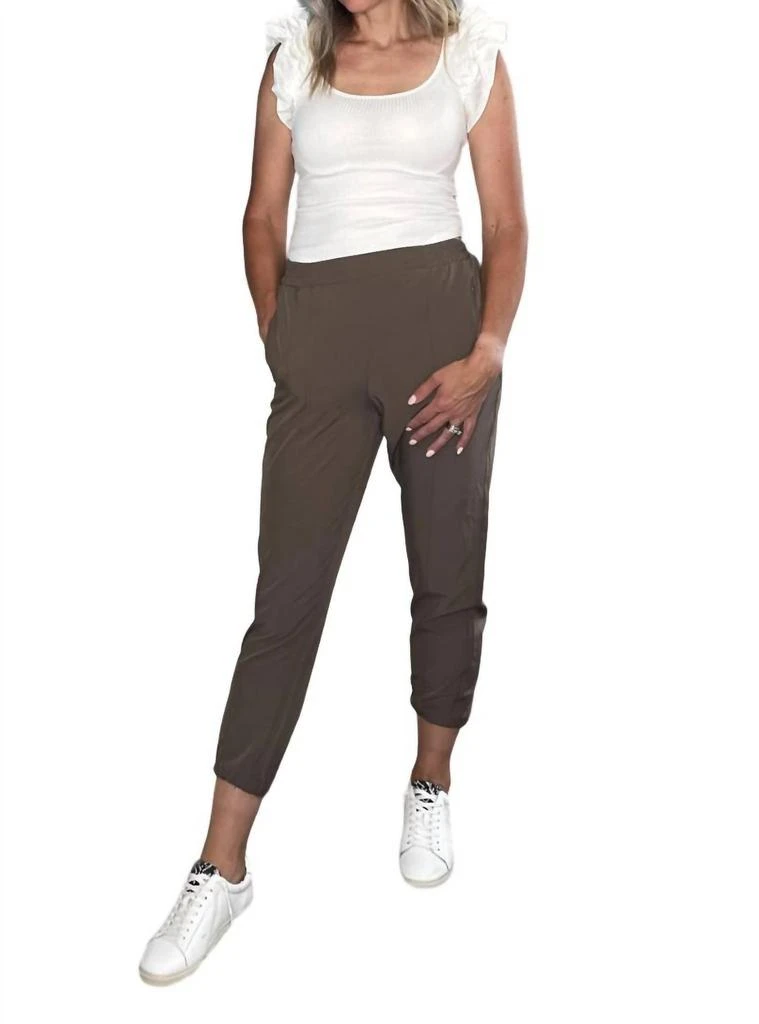 Boom Boom Jeans In The Moment Jogger In Mushroom 2