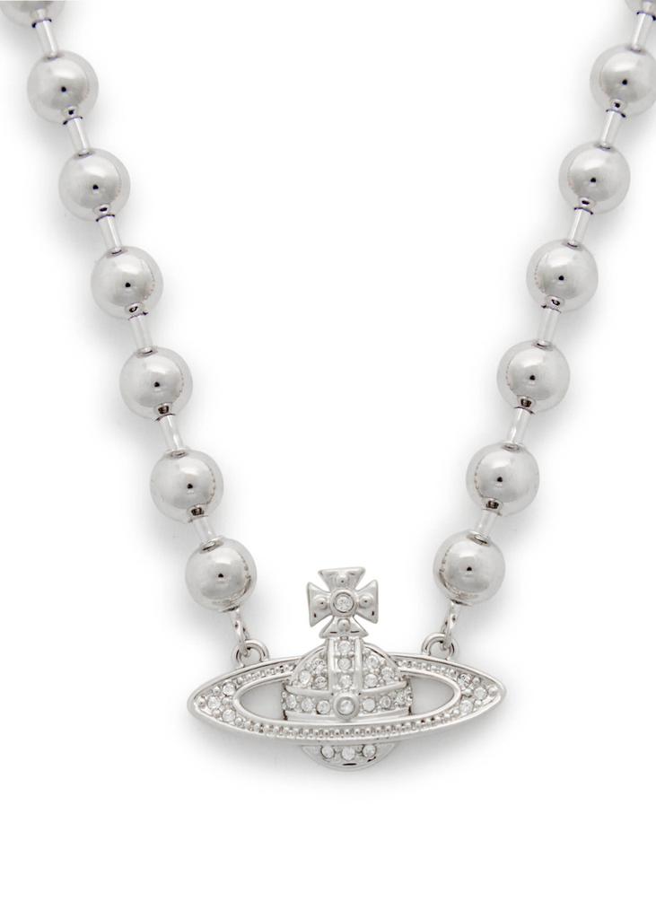 Vivienne Westwood Thames Mini Bas Relief orb necklace - Fashion