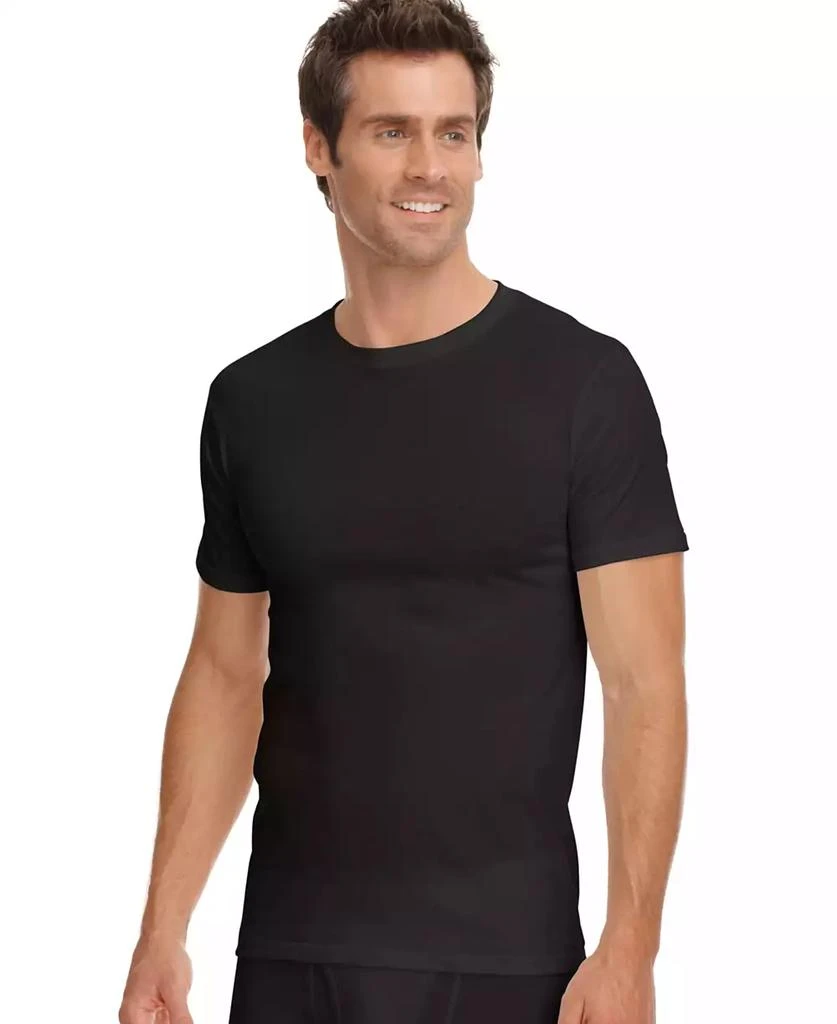 Jockey Men's Big and Tall Classic Crew Neck Undershirts, Pack of 2 1