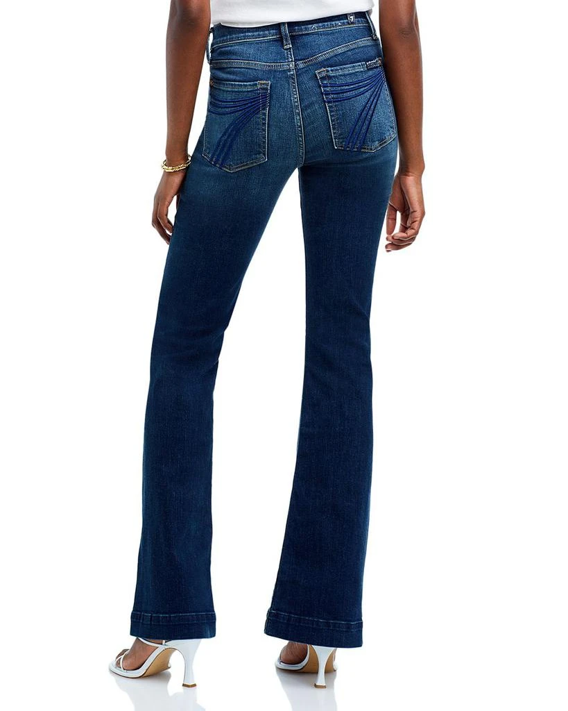 7 For All Mankind B(air) Dojo Mid Rise Flare Jeans in Authentic Fate 3